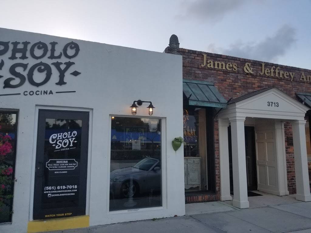 Cholo Soy Cocina | restaurant | 3715 S Dixie Hwy, West Palm Beach, FL 33405, USA | 5616197018 OR +1 561-619-7018