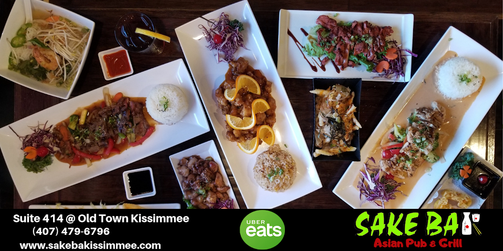 Sakeba Asian Pub & Grill | restaurant | 5770 W Irlo Bronson Memorial Hwy ste 414, Kissimmee, FL 34746, USA | 4074796796 OR +1 407-479-6796