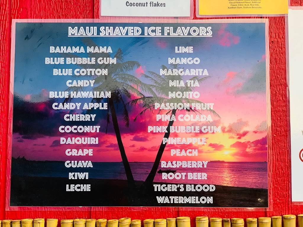 Maui The Authentic Shave Ice | restaurant | 560 W Center St, Provo, UT 84601, USA | 3852080366 OR +1 385-208-0366