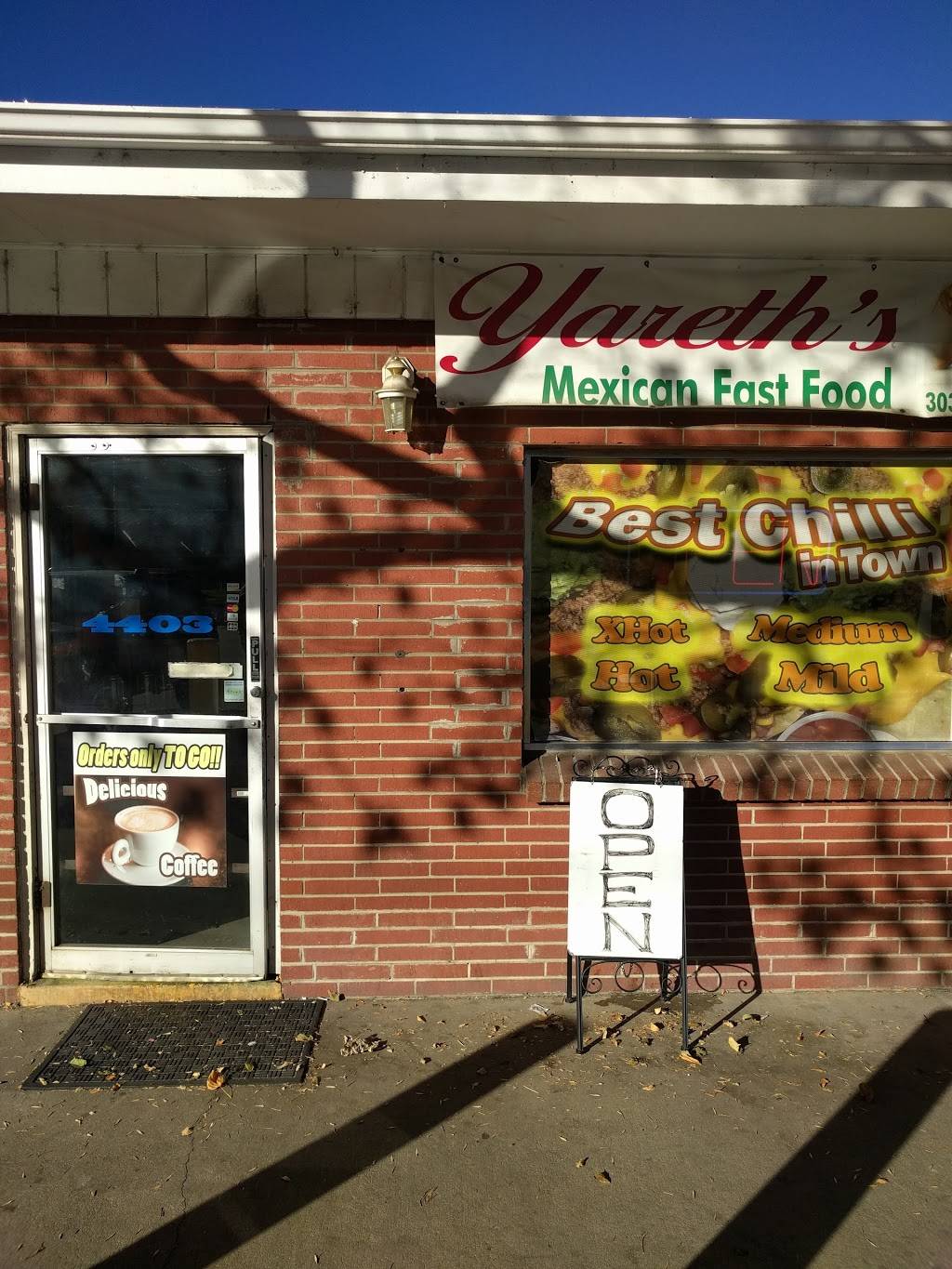 Yareths Mexican Fast Food | restaurant | 4403 W 52nd Ave, Denver, CO 80212, USA | 3034774102 OR +1 303-477-4102