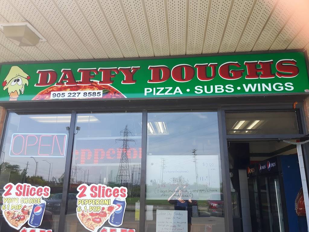 Daffy Dough Pizzeria | restaurant | 429 Glendale Ave, St. Catharines, ON L2P 3Y1, Canada | 9052278585 OR +1 905-227-8585