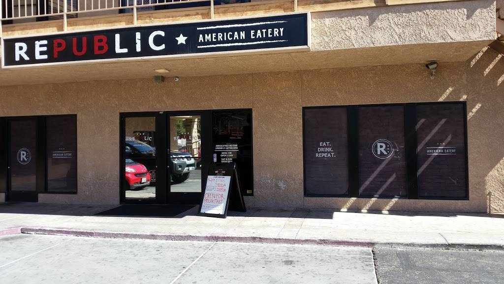 REPUBLIC | restaurant | 13261 Spring Valley Pkwy # 102, Victorville, CA 92395, USA | 7609551500 OR +1 760-955-1500