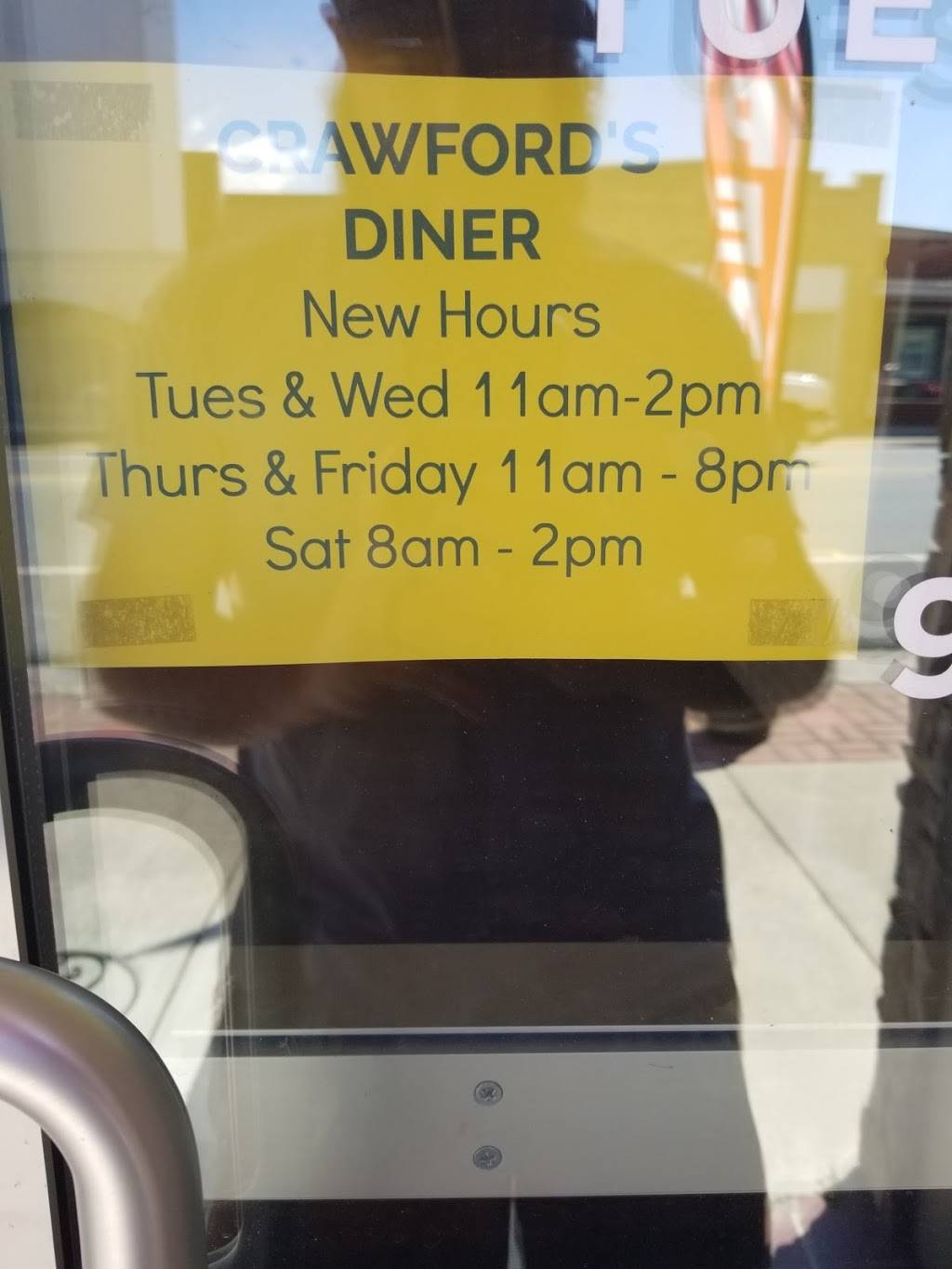 Crawford’s Diner | restaurant | 330 N Main St, Troy, NC 27371, USA | 9105710975 OR +1 910-571-0975