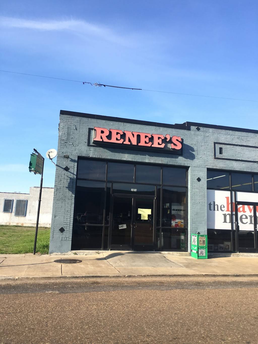 Renees Sandwich Shop | meal takeaway | 202 GE Patterson Ave, Memphis, TN 38103, USA | 9015252963 OR +1 901-525-2963