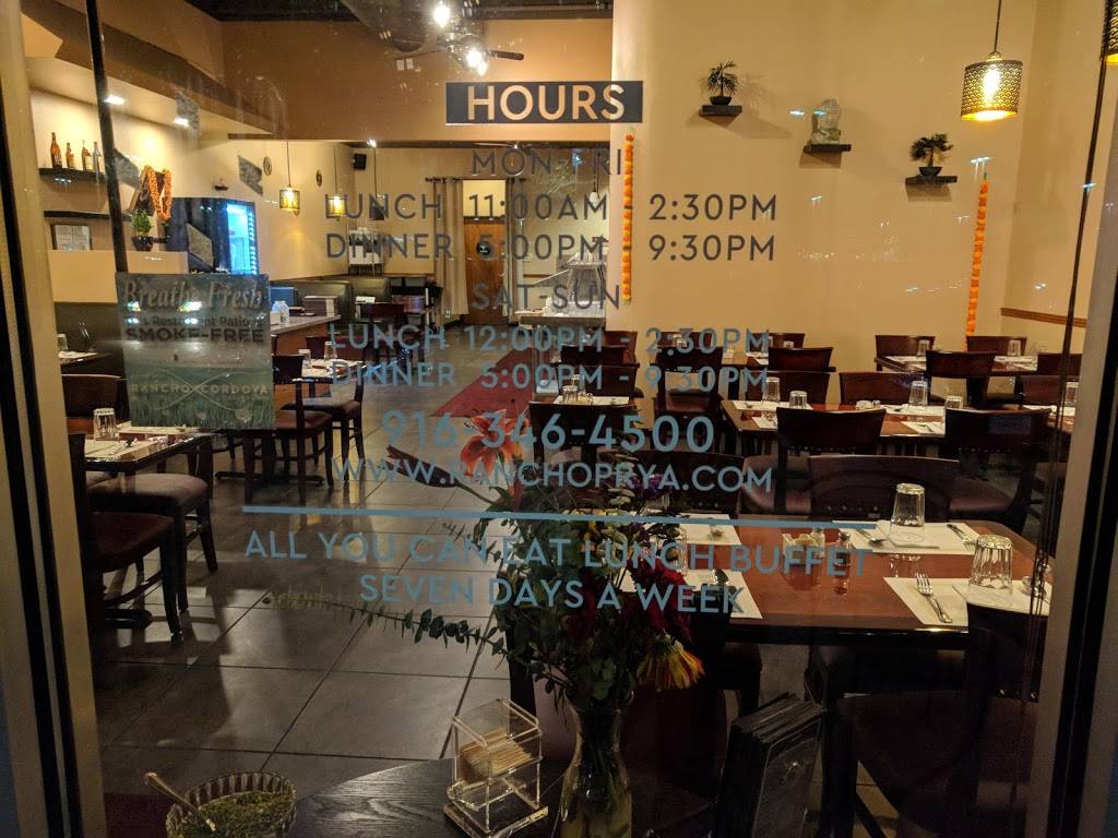 Priya Indian Cuisine | restaurant | 3101 Zinfandel Dr #134, Rancho Cordova, CA 95670, USA | 9163464500 OR +1 916-346-4500