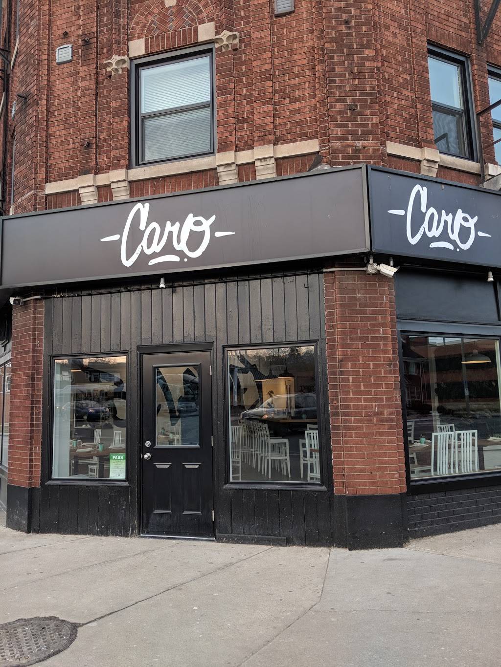 Caro | restaurant | 4 Ottawa St N, Hamilton, ON L8H 3Y7, Canada | 9053124545 OR +1 905-312-4545