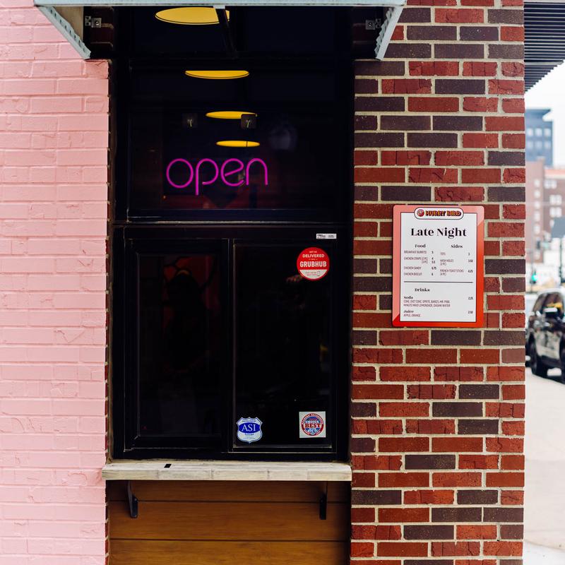 Hurry Bird | restaurant | 3824 Farnam St Suite 120, Omaha, NE 68131, USA | 5314442730 OR +1 531-444-2730