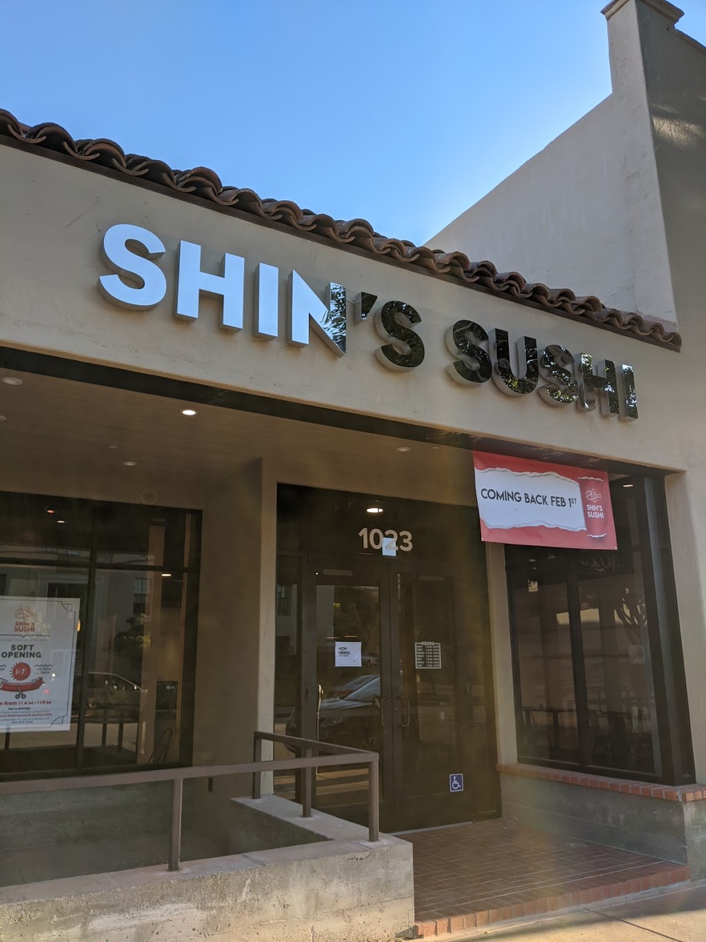 Shins Sushi | restaurant | 1023 Monterey St, San Luis Obispo, CA 93408, USA | 8055432348 OR +1 805-543-2348