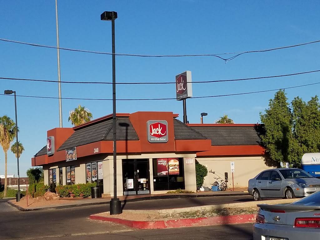 Jack in the Box | restaurant | 2440 W Thomas Rd, Phoenix, AZ 85015, USA | 6022567223 OR +1 602-256-7223