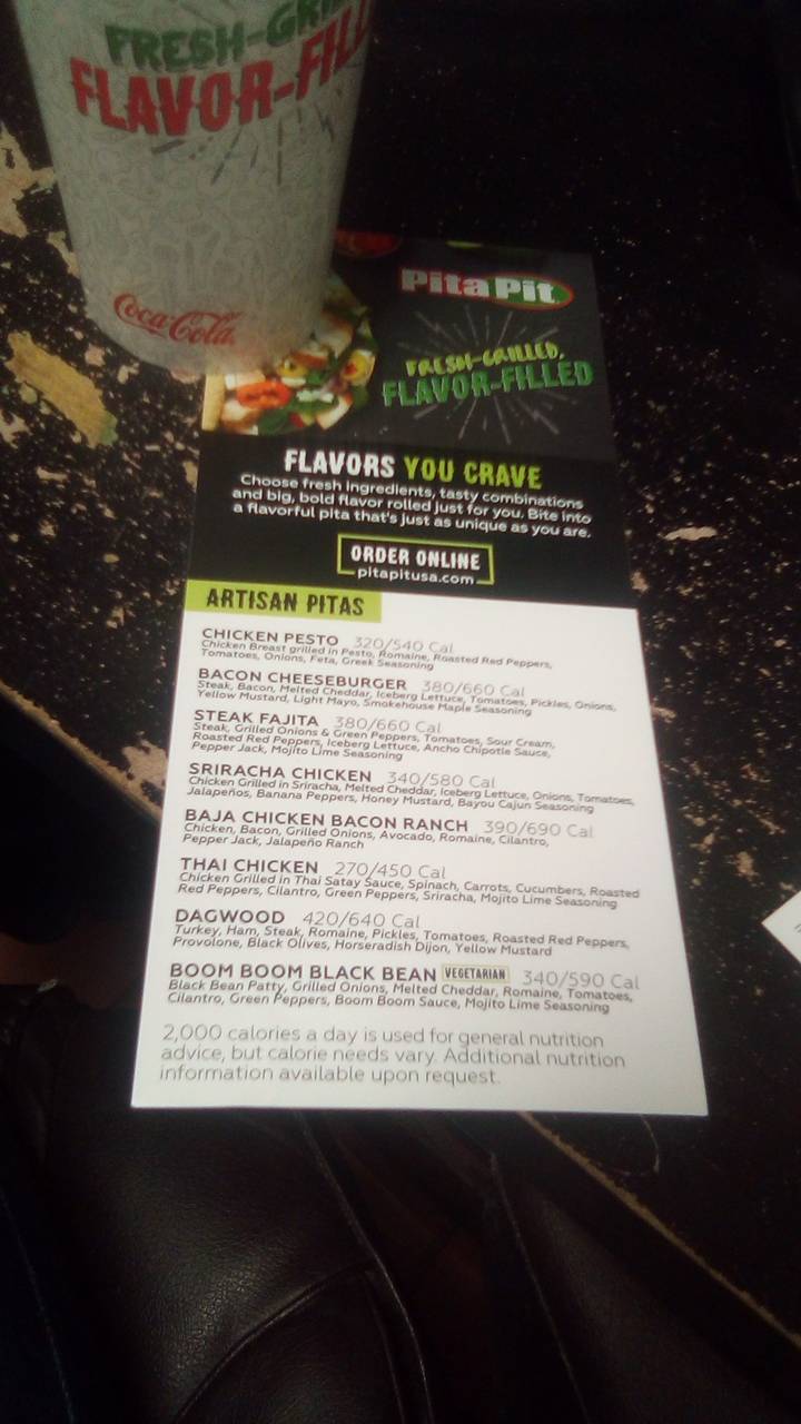 Pita Pit | restaurant | 3635 Aloma Ave, Oviedo, FL 32765, USA | 4079605626 OR +1 407-960-5626