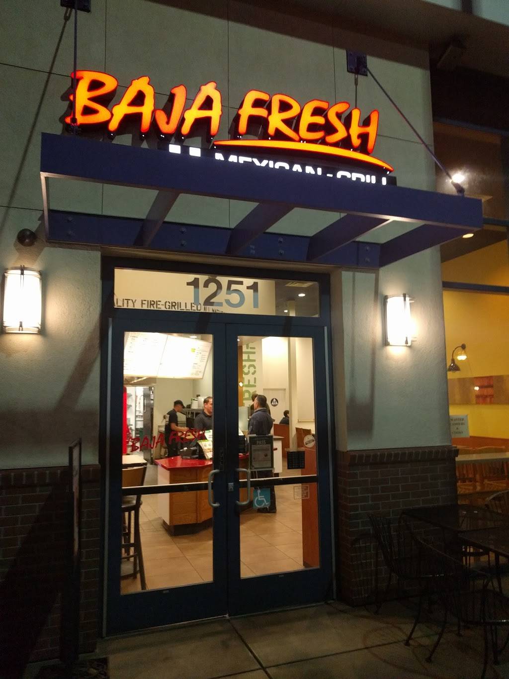 Baja Fresh Mexican Grill | restaurant | 1251 S California Blvd, Walnut Creek, CA 94596, USA | 9259470588 OR +1 925-947-0588