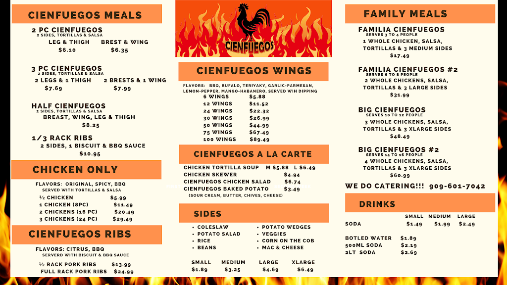 Pollo Cienfuegos | restaurant | 546 W Base Line St, San Bernardino, CA 92410, USA | 9096017042 OR +1 909-601-7042