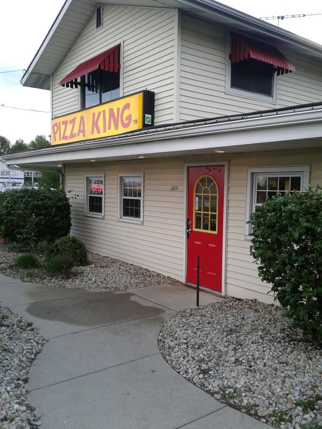 Pizza King | restaurant | 321 E Jackson St, Parker City, IN 47368, USA | 7654688766 OR +1 765-468-8766