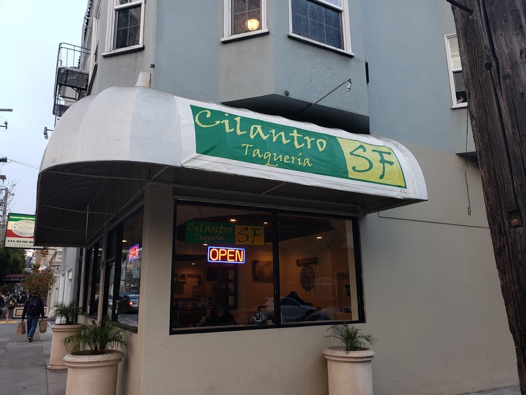 Cilantro SF Taqueria | restaurant | 2257 Mason St, San Francisco, CA 94133, USA | 4156559948 OR +1 415-655-9948