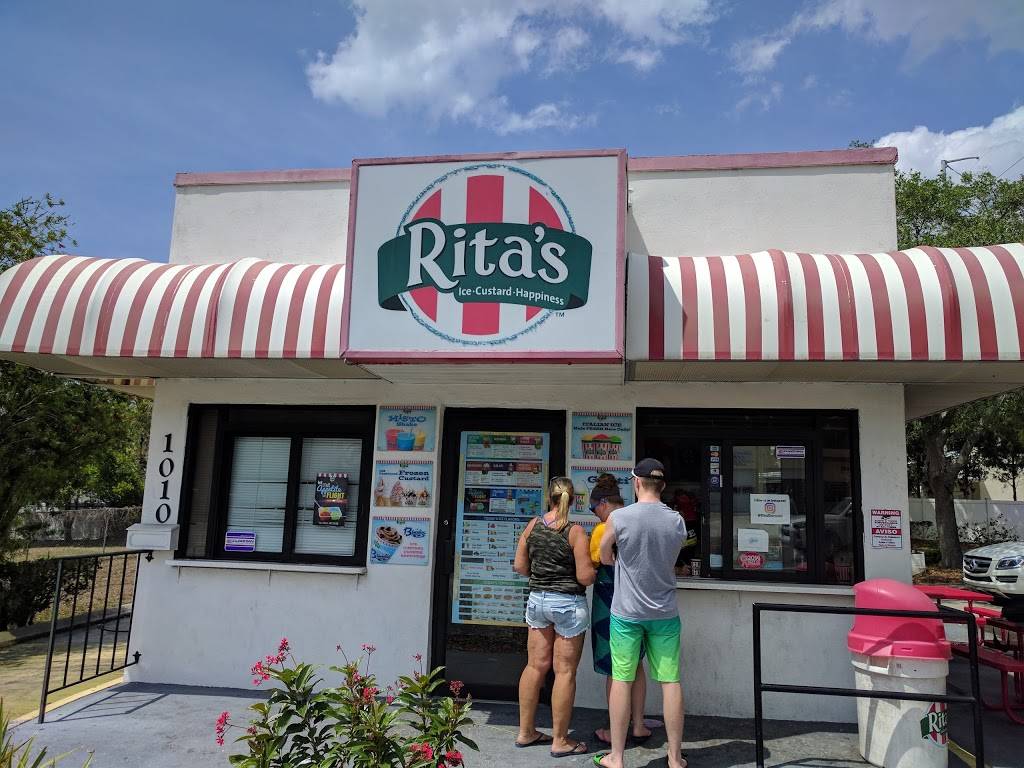 Ritas Italian Ice & Frozen Custard | restaurant | 1010 Court St, Clearwater, FL 33756, USA | 7274463023 OR +1 727-446-3023