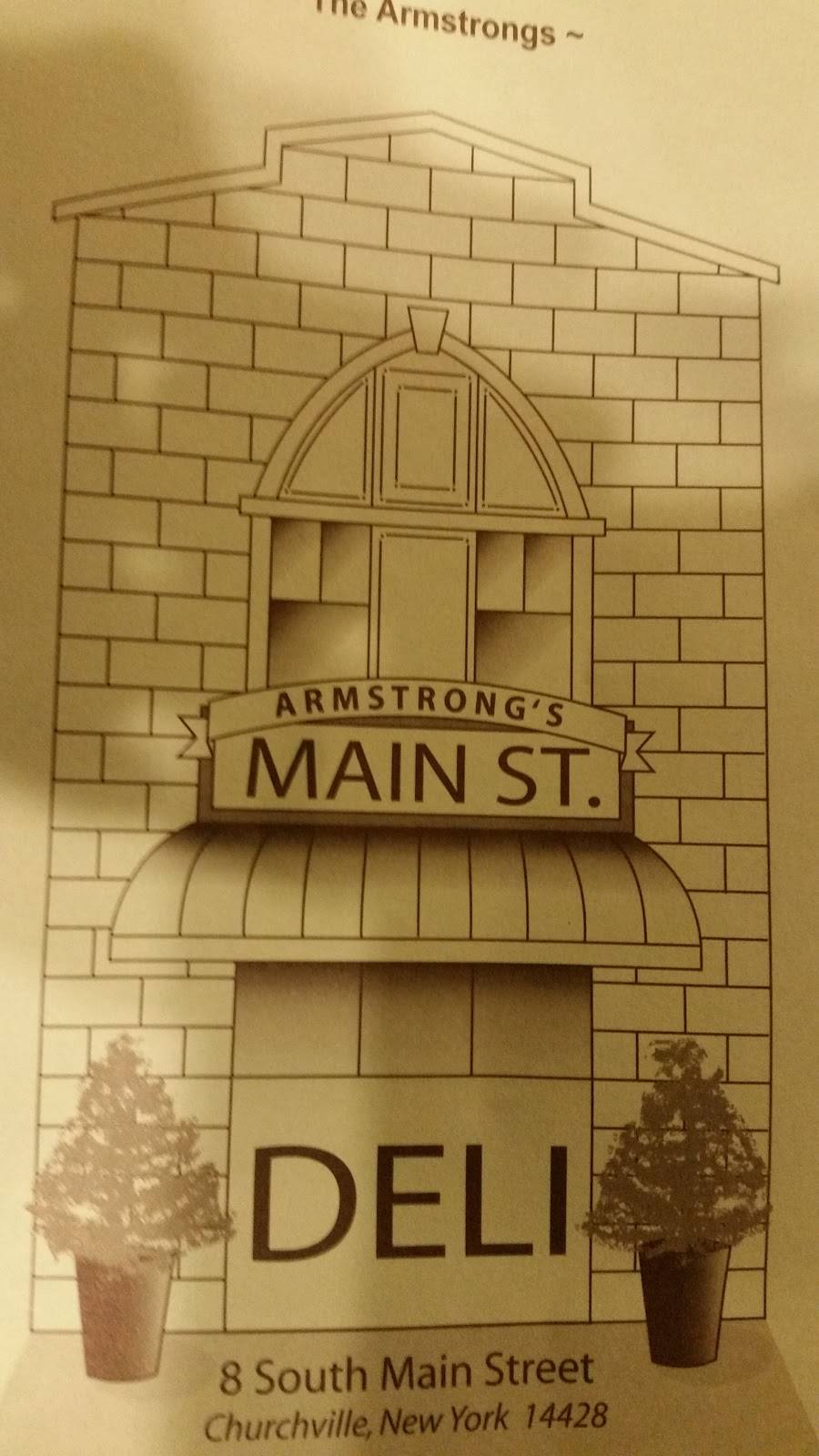 Main Street Deli | restaurant | 8 S Main St, Churchville, NY 14428, USA | 5852932150 OR +1 585-293-2150