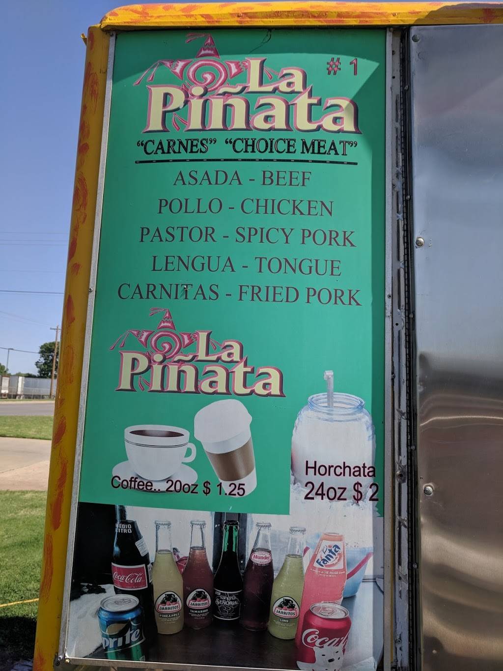 La Pinata Taco Truck | restaurant | 330 N MacArthur Blvd, Oklahoma City, OK 73127, USA | 4058853514 OR +1 405-885-3514