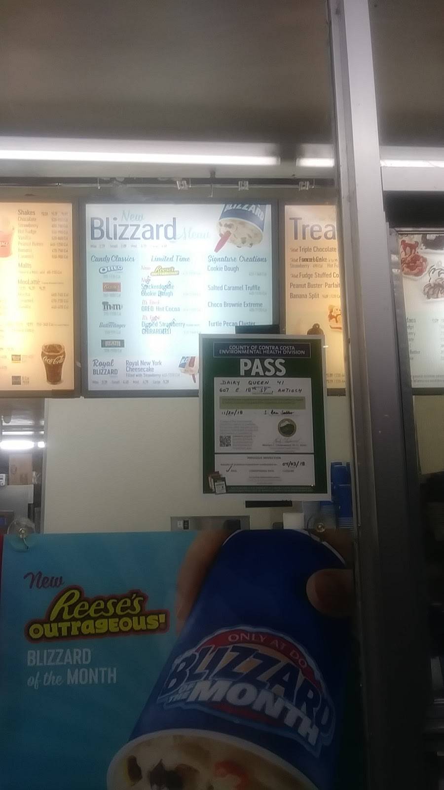 Dairy Queen | restaurant | 607 E 18th St, Antioch, CA 94509, USA | 9257574845 OR +1 925-757-4845