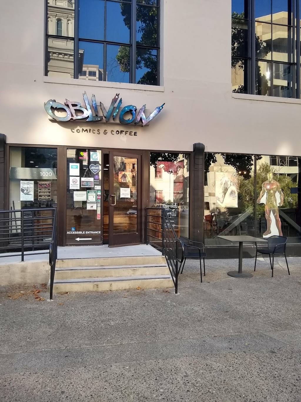 Oblivion Comics & Coffee | cafe | 1020 11th St, Sacramento, CA 95814, USA | 9163298839 OR +1 916-329-8839