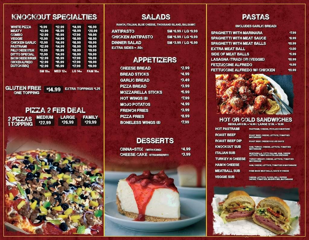 Knockout Pizza Round 2 | restaurant | 14380 Main St #101, Hesperia, CA 92345, USA | 7609565239 OR +1 760-956-5239