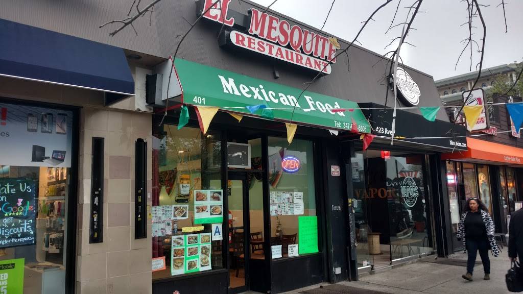 El Mesquite | restaurant | 401 Avenue P, Brooklyn, NY 11223, USA | 3476735506 OR +1 347-673-5506