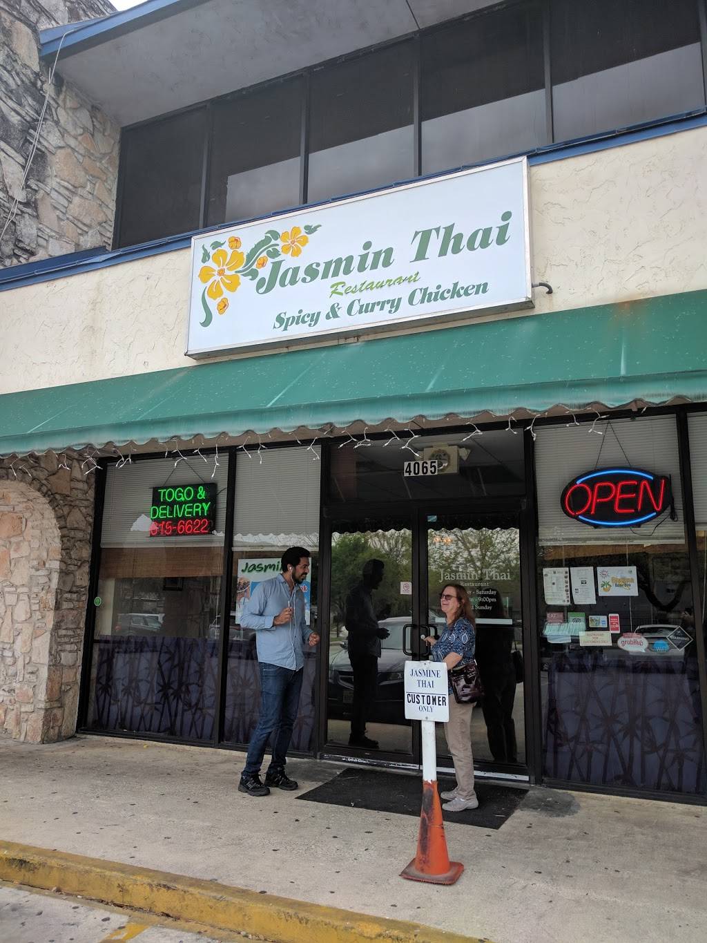 Jasmine Thai Restaurant | restaurant | 4065 Medical Dr, San Antonio, TX 78229, USA | 2106156622 OR +1 210-615-6622