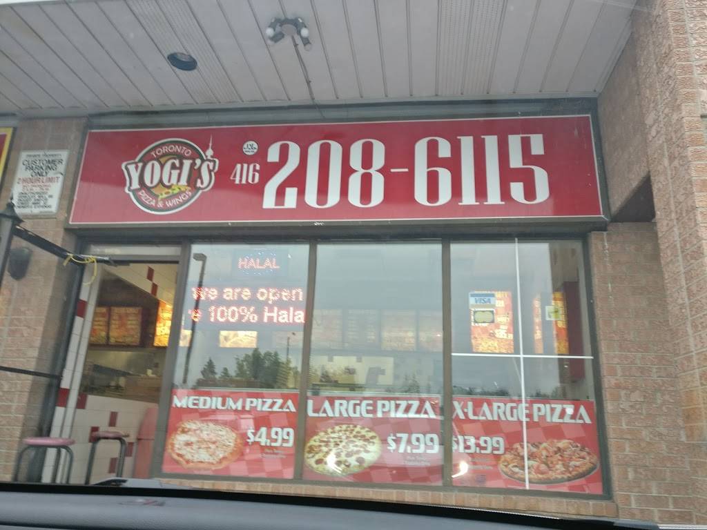 Yogis Pizza & Wings | meal takeaway | 400 Sewells Rd, Scarborough, ON M1B 5H3, Canada | 4162086115 OR +1 416-208-6115
