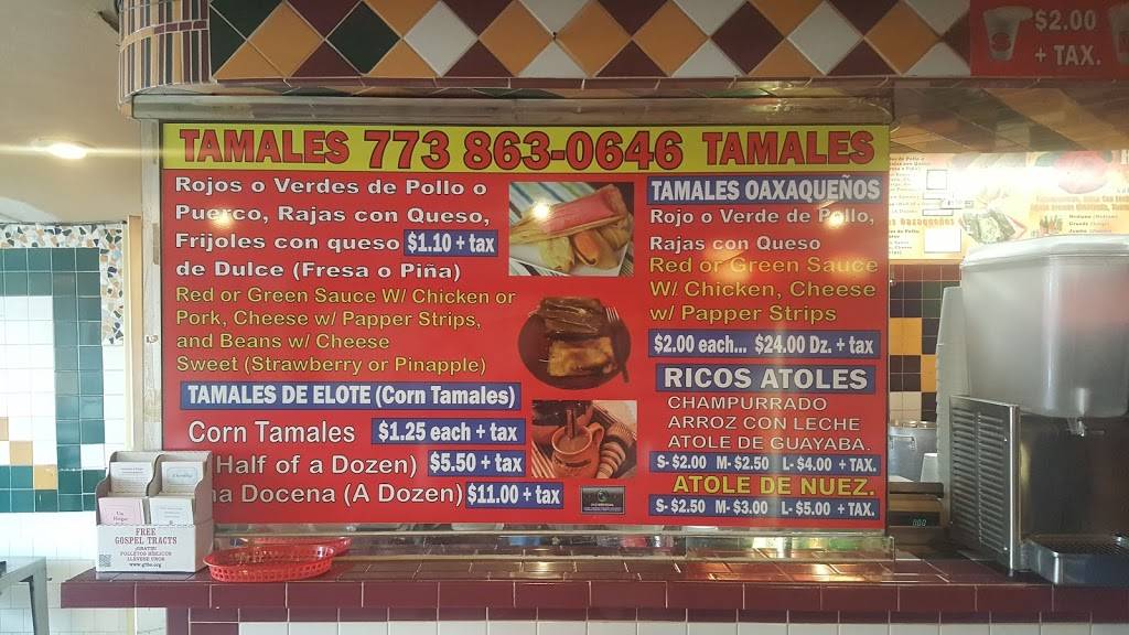Rosas Tamales #1 | restaurant | 2406, 5632 S Kedzie Ave, Chicago, IL 60629, USA | 7738630646 OR +1 773-863-0646