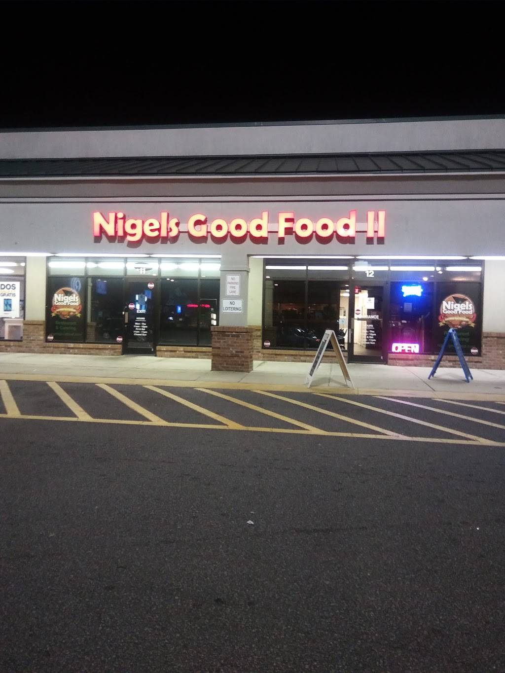 Nigels Good Food II | restaurant | 9616 US-78 #11, Ladson, SC 29456, USA | 8437181759 OR +1 843-718-1759