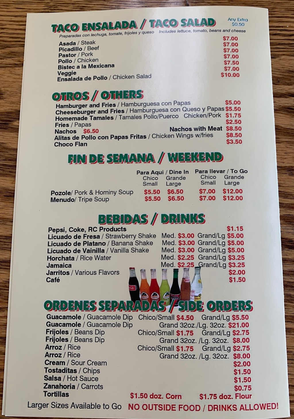 El Gallo Giro #2 | restaurant | 5606 W Irving Park Rd, Chicago, IL 60634, USA | 7737775740 OR +1 773-777-5740