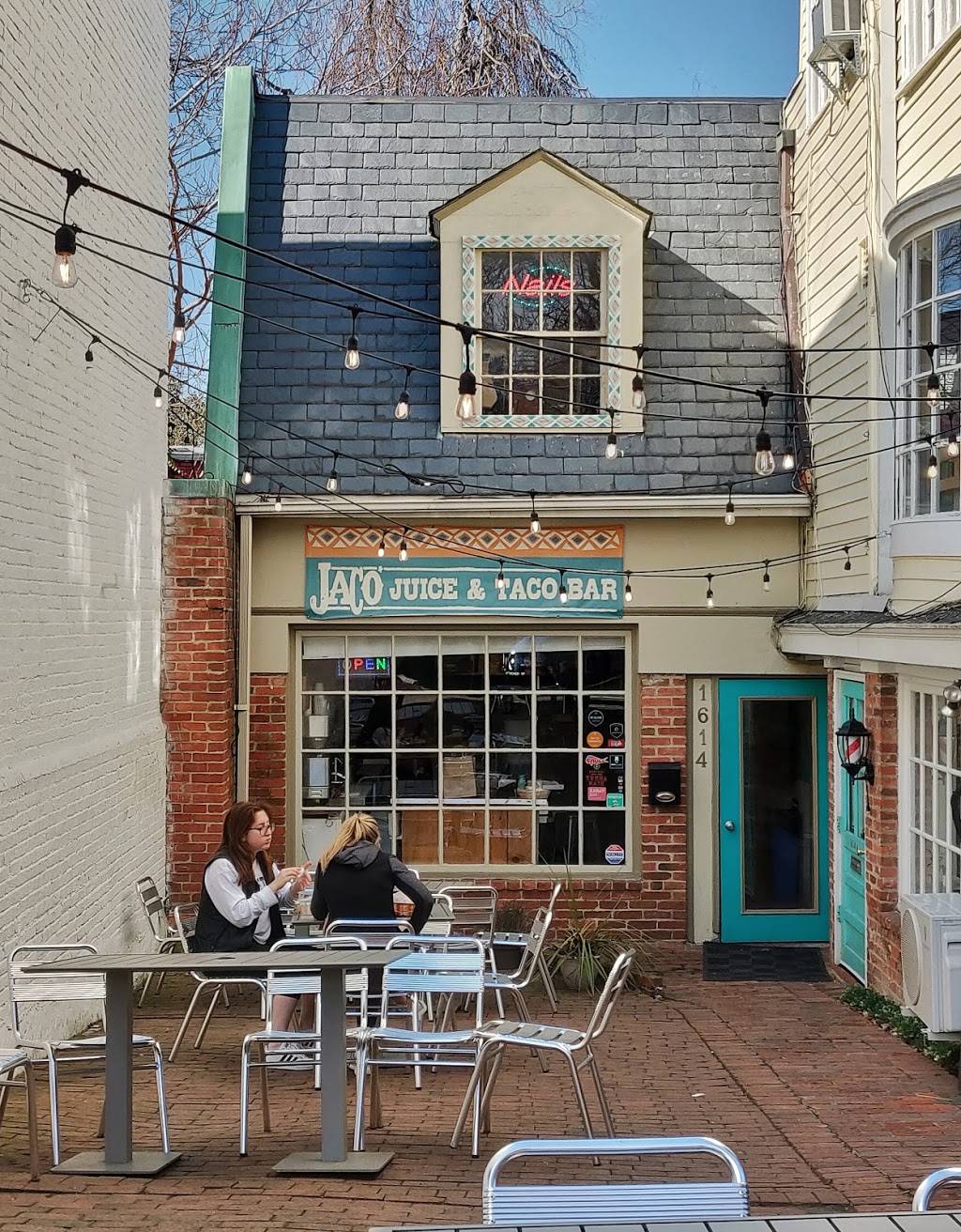 Jaco Juice & Taco Bar | restaurant | See our website above for on-line ordering 1614, Wisconsin Ave NW, Washington, DC 20007, USA | 2025052216 OR +1 202-505-2216