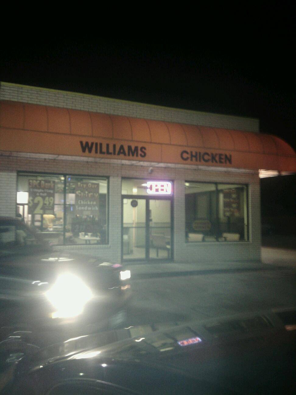 Williams Chicken | restaurant | 8502 S Lancaster Rd, Dallas, TX 75241, USA | 9722280668 OR +1 972-228-0668