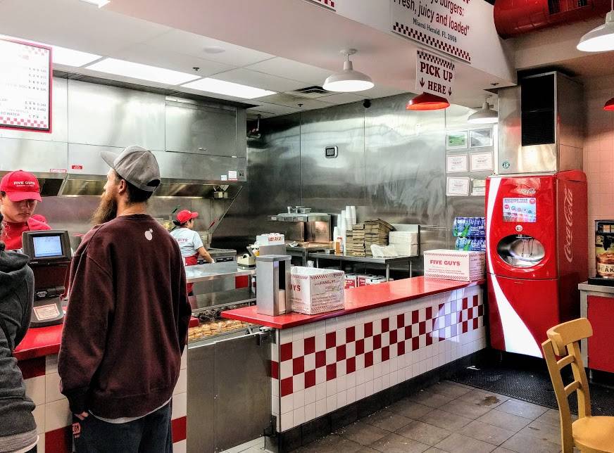 Five Guys | meal takeaway | 1150 El Camino Real, San Bruno, CA 94066, USA | 6507638977 OR +1 650-763-8977