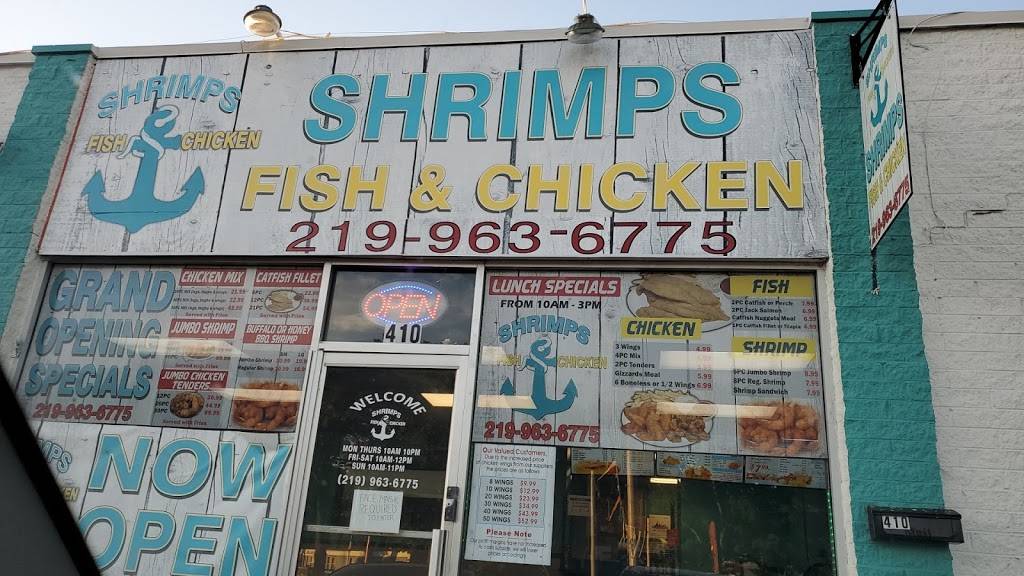 Shrimp Fish & Chicken | restaurant | 412 W 37th Ave, Hobart, IN 46342, USA | 2199636775 OR +1 219-963-6775