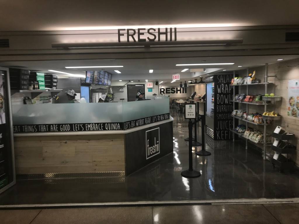 freshii | restaurant | 233 N Michigan Ave, Chicago, IL 60601, USA | 3123441178 OR +1 312-344-1178