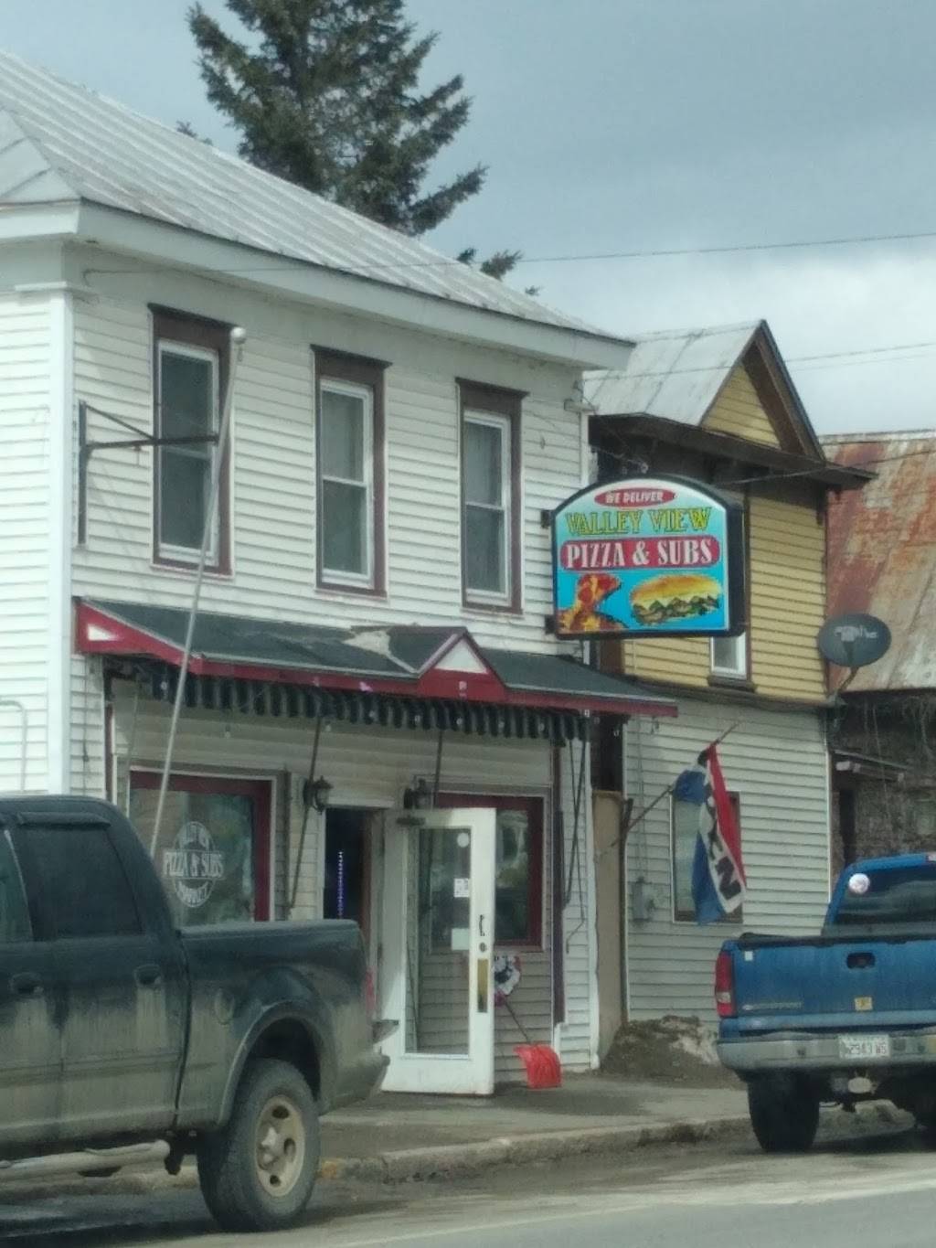 Valley View Pizza & Subs | restaurant | 326A Main St, Bingham, ME 04920, USA | 2076724422 OR +1 207-672-4422