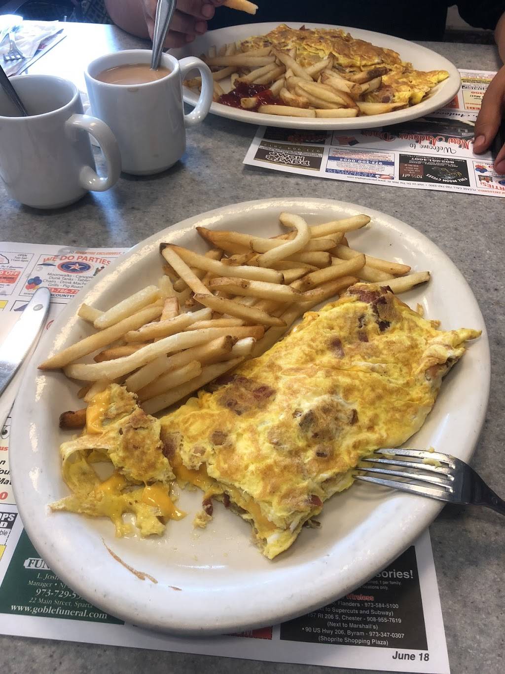 Andover Diner | restaurant | 193 Main St, Andover, NJ 07821, USA | 9737866641 OR +1 973-786-6641