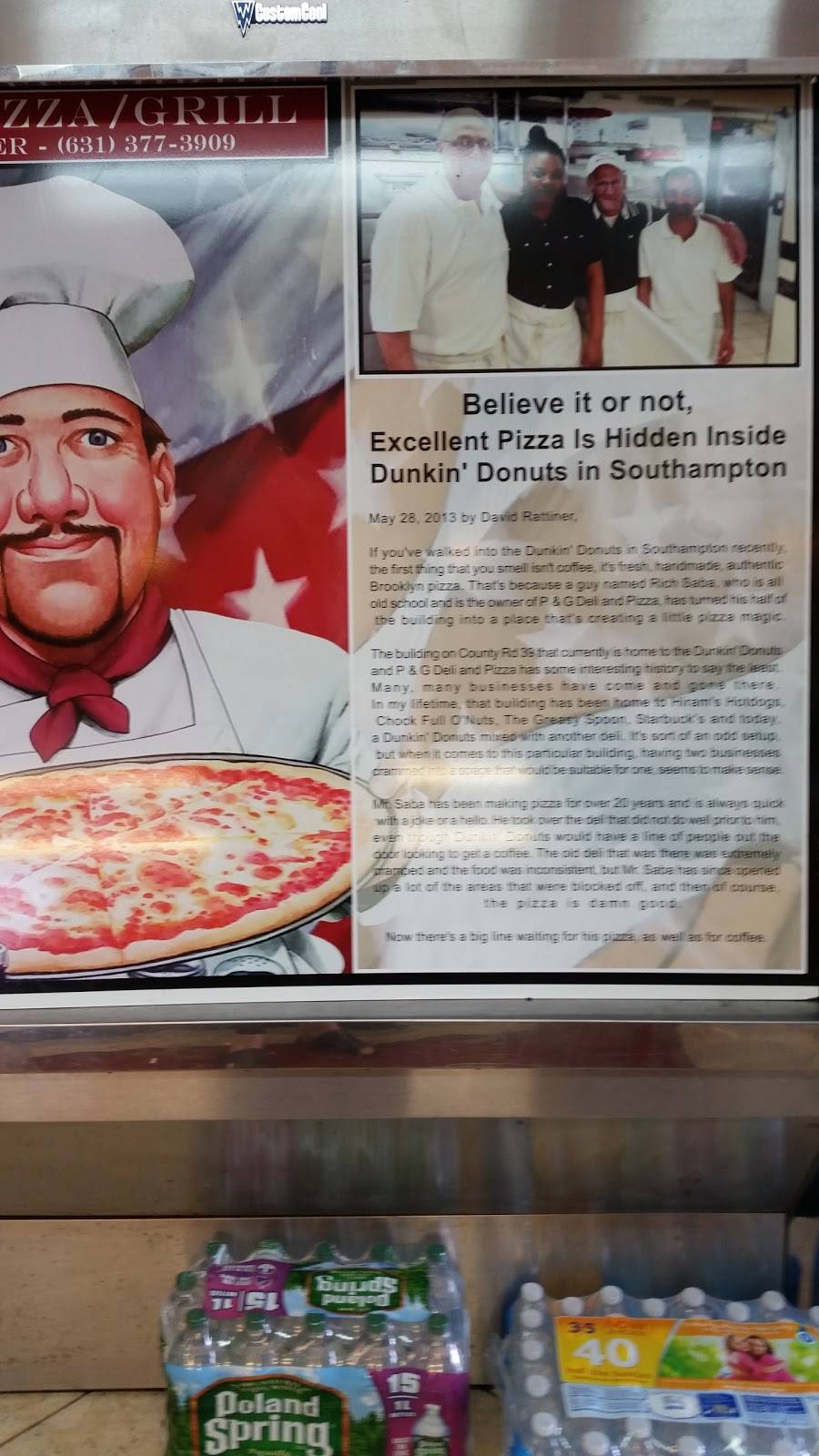 P & G Pizza and Deli | restaurant | 20 County Rd 39, Southampton, NY 11968, USA | 6313773909 OR +1 631-377-3909