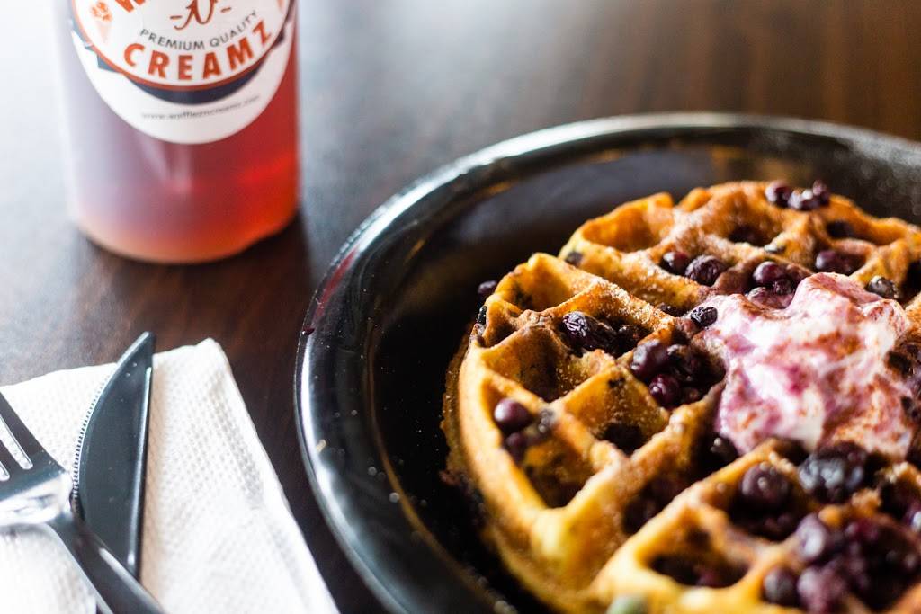 Wafflez-N-Creamz | restaurant | 124 1st St E, Humble, TX 77338, USA | 2813187190 OR +1 281-318-7190