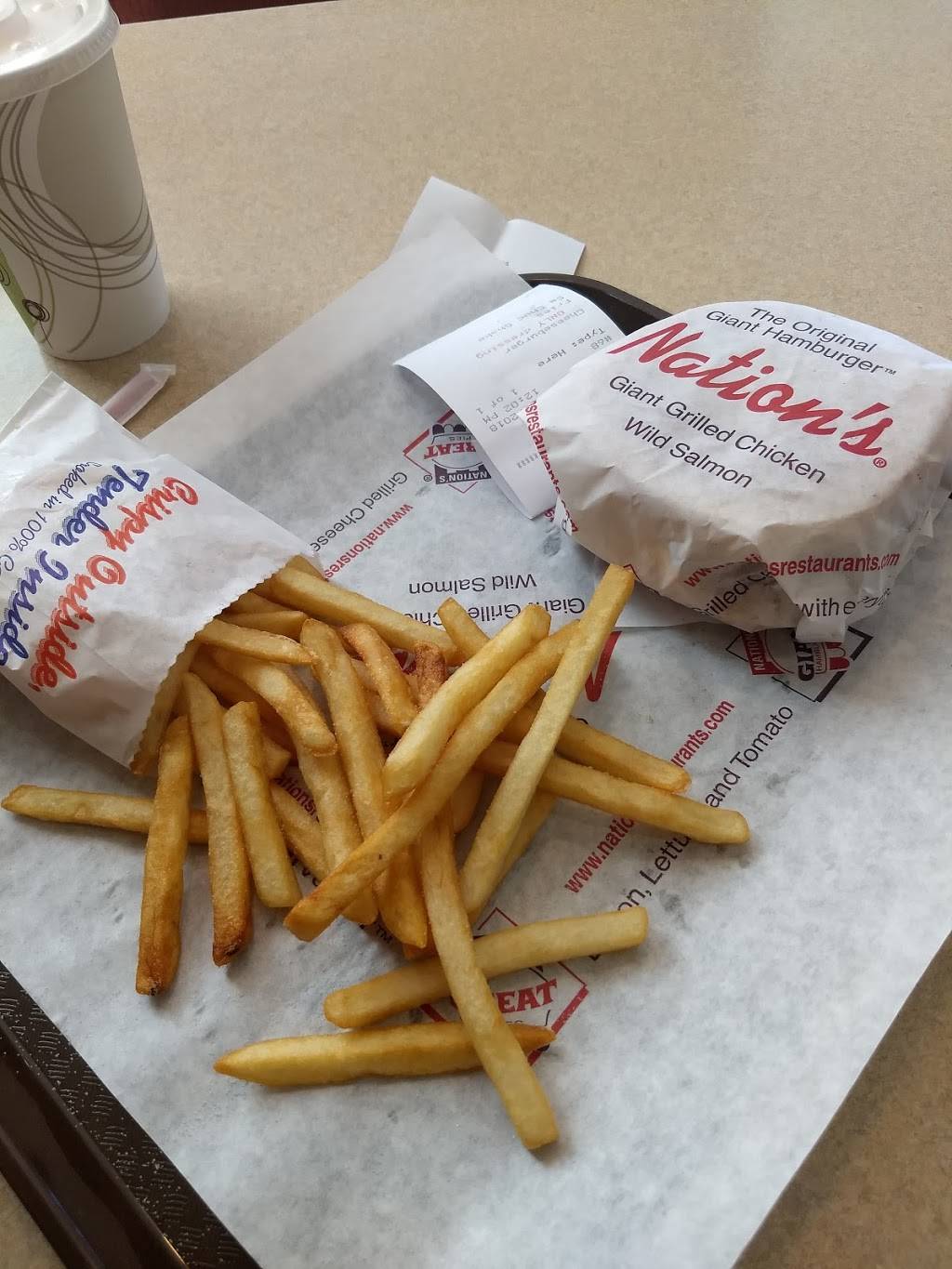 Nations Giant Hamburgers | restaurant | 5321 Hopyard Rd, Pleasanton, CA 94588, USA | 9254632388 OR +1 925-463-2388