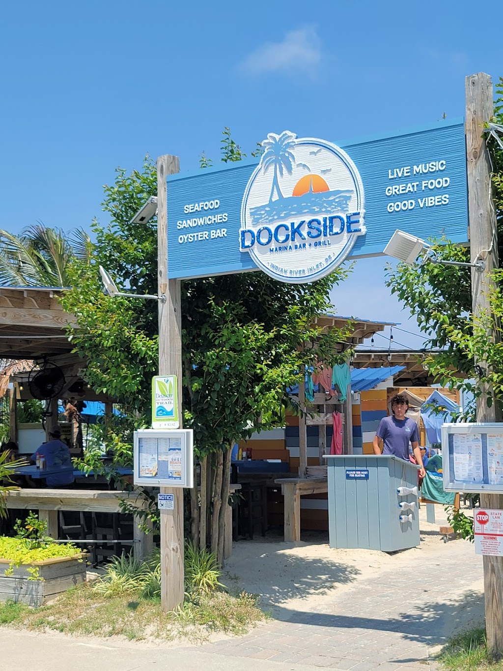 Dockside Marina Bar + Grill | restaurant | 39413 Inlet Rd, Rehoboth Beach, DE 19971, USA | 3022263625 OR +1 302-226-3625