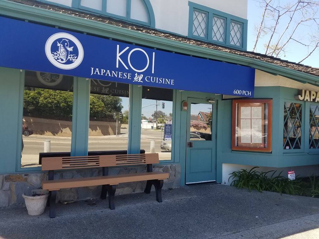 Koi Japanese Cuisine | restaurant | 600 Pacific Coast Hwy #100, Seal Beach, CA 90740, USA | 5624311186 OR +1 562-431-1186