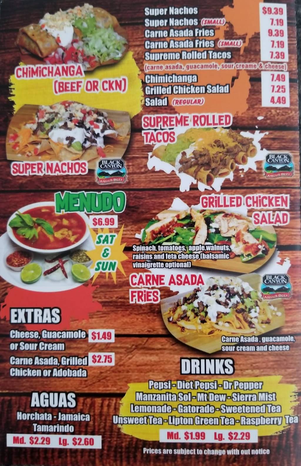 Mariachis Mexican Food | restaurant | 20799 N 83rd Ave #100, Peoria, AZ 85382, USA | 6233624030 OR +1 623-362-4030