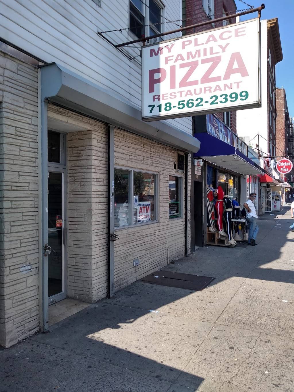 My Place Family Pizza | restaurant | 240 E 198th St, Bronx, NY 10458, USA | 7185622399 OR +1 718-562-2399