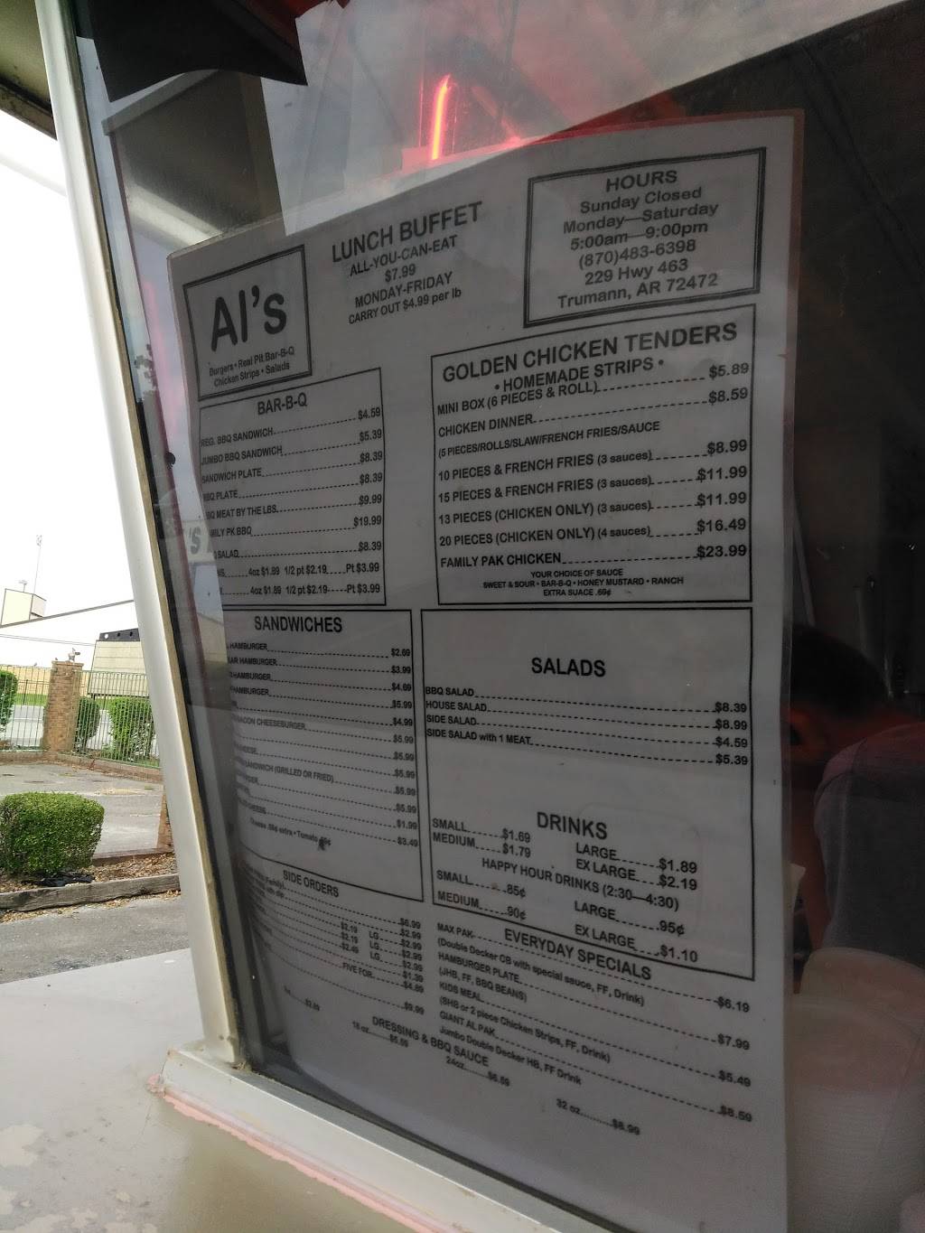 Als Barbecue | restaurant | 229 AR-463, Trumann, AR 72472, USA | 8704836398 OR +1 870-483-6398