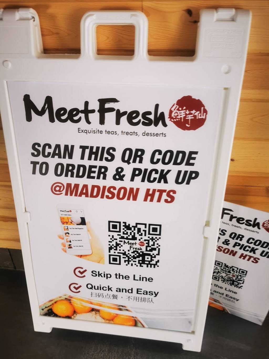 Meet fresh 鲜芋仙 | restaurant | 32701 W Mandoline Ave, Madison Heights, MI 48071, USA | 2486297032 OR +1 248-629-7032