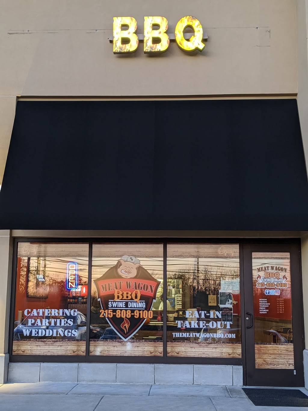 MeatWagon BBQ | restaurant | 1697 Bethlehem Pike, Hatfield, PA 19440, USA | 2158089100 OR +1 215-808-9100