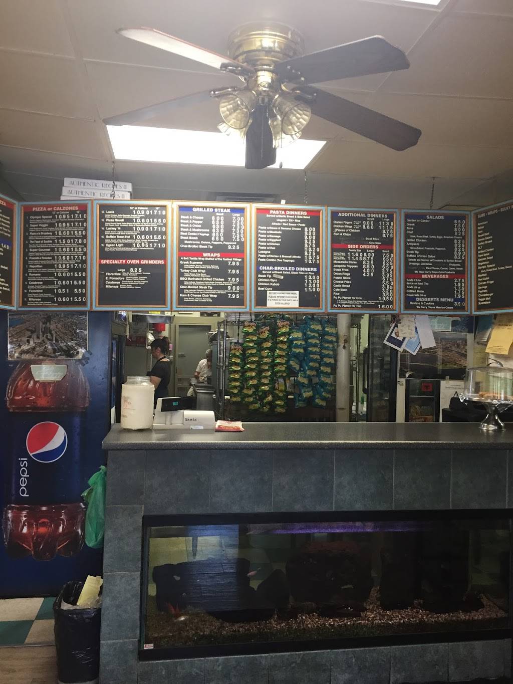 Olympic House of Pizza | restaurant | 655 E Broadway, South Boston, MA 02127, USA | 6172692144 OR +1 617-269-2144