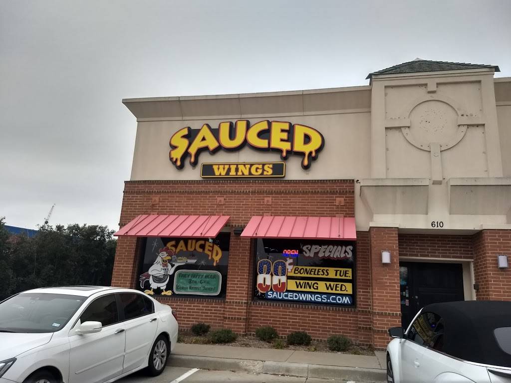 Sauced Wings | restaurant | 610 W Bethany Dr, Allen, TX 75013, USA | 2143831153 OR +1 214-383-1153