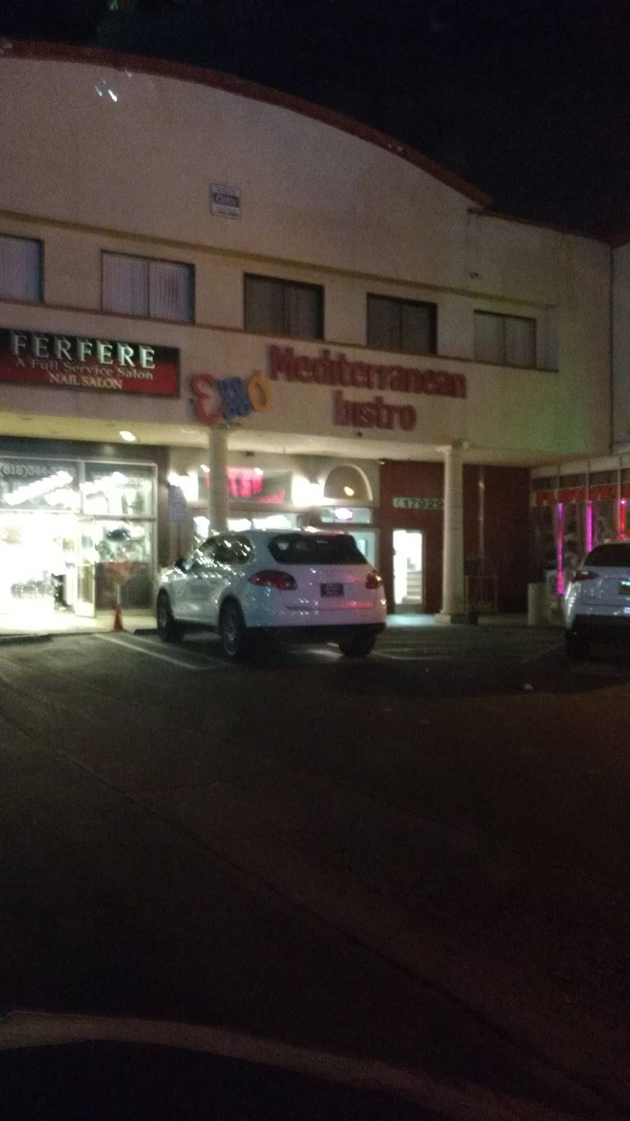 Esso Mediterranean Bistro | restaurant | 17933 Ventura Blvd, Encino, CA 91316, USA | 8185146201 OR +1 818-514-6201